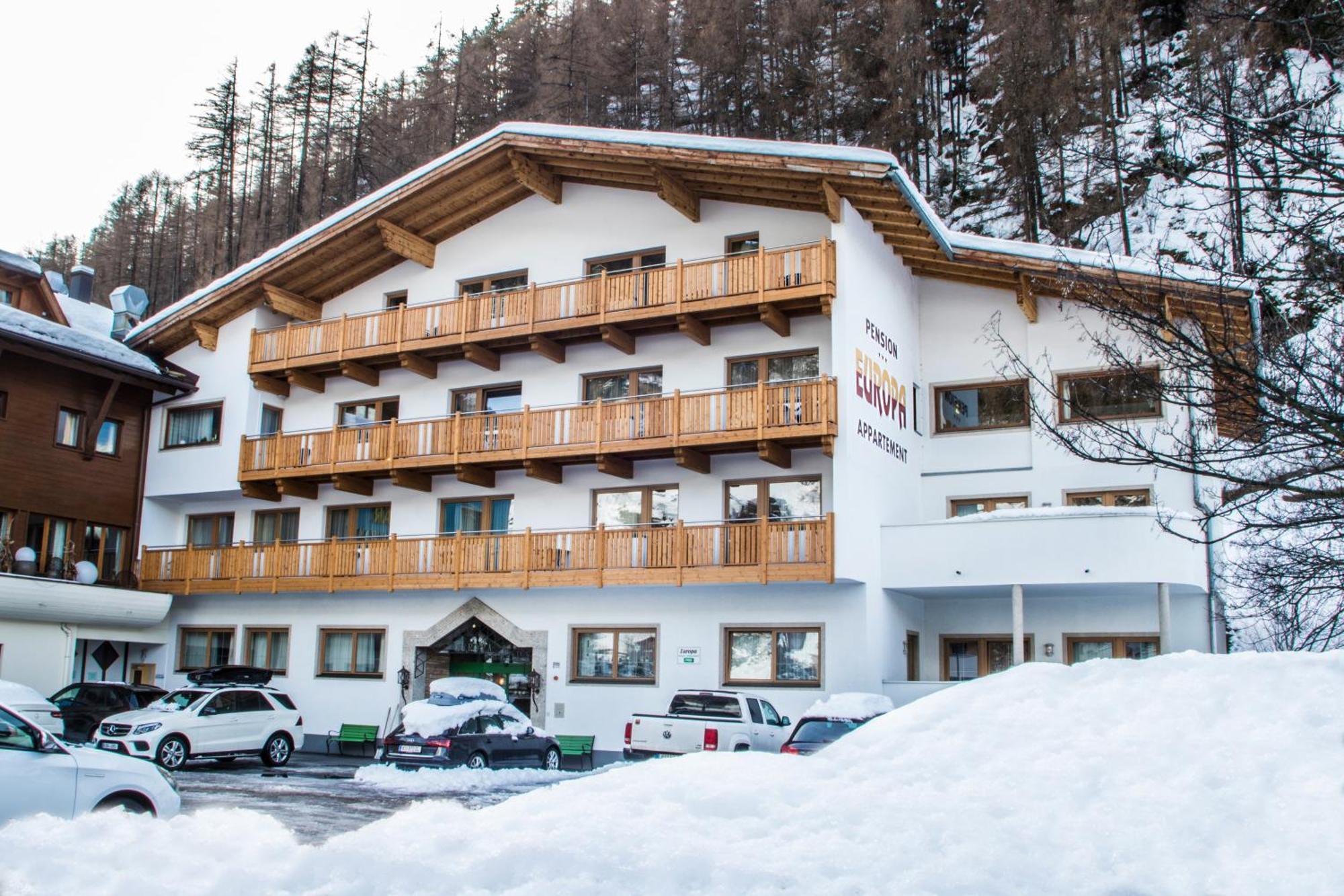 Gastehaus Europa Apartment Sölden Exterior foto